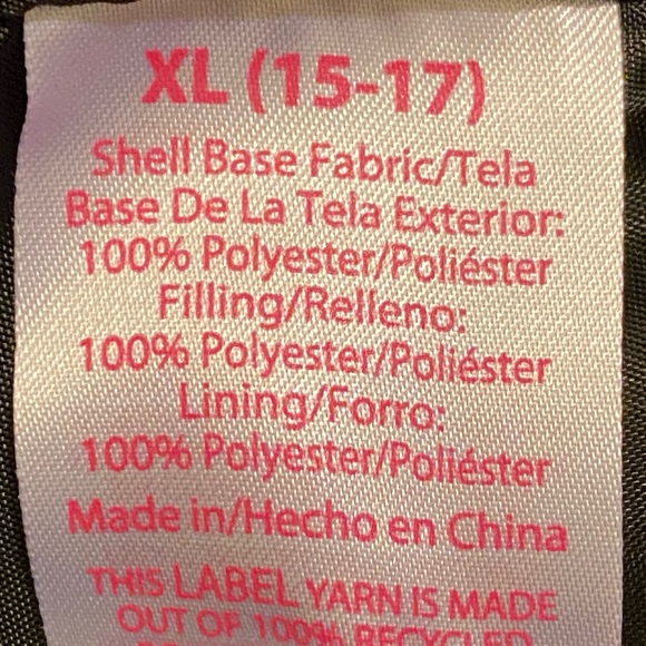 No Boundaries Puffy Front Snap Winter Vest - Picture 4 of 5